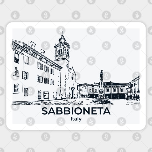 Sabbioneta - Italy Magnet by Lakeric